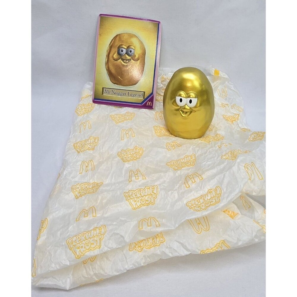 2023 McDonalds Kerwin Frost McNugget Buddies Golden Nugget Legend RARE!